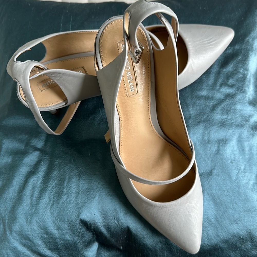 Antonio Melanie pumps ,color gray ,sleep on